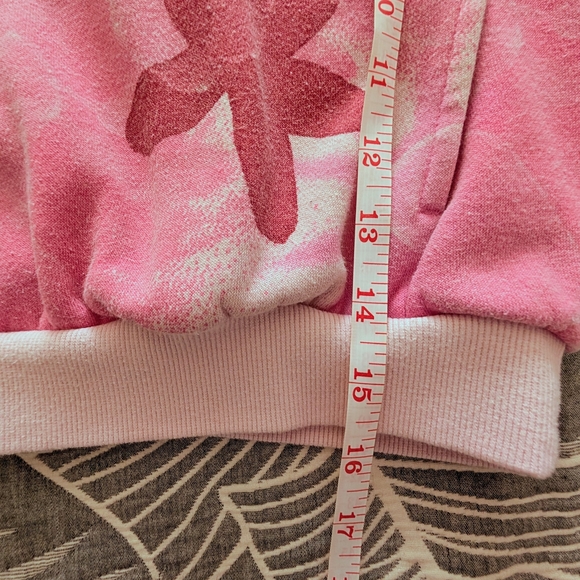 Nike Kids Pink Floral Hoodie - Picture 3 of 5